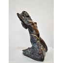 銅雕系列- 銅雕人物-銅雕浴女 y14271 立體雕塑.擺飾 人物立體擺飾系列-西式人物系列